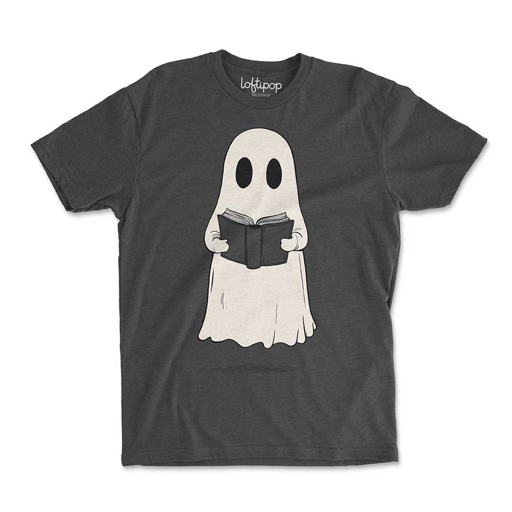 Reading Ghost Crewneck Tshirt - Loftipop