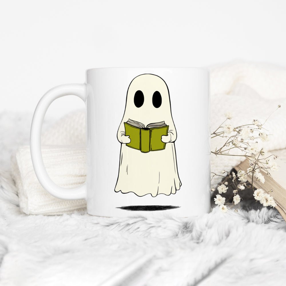 Reading Ghost Mug - Loftipop