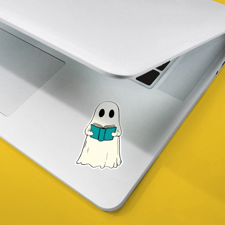 Reading Ghost Sticker - Loftipop