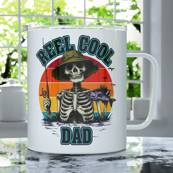 Reel Cool Dad Insulated Travel Mug - Loftipop