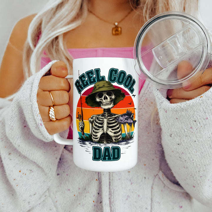 Reel Cool Dad Insulated Travel Mug - Loftipop