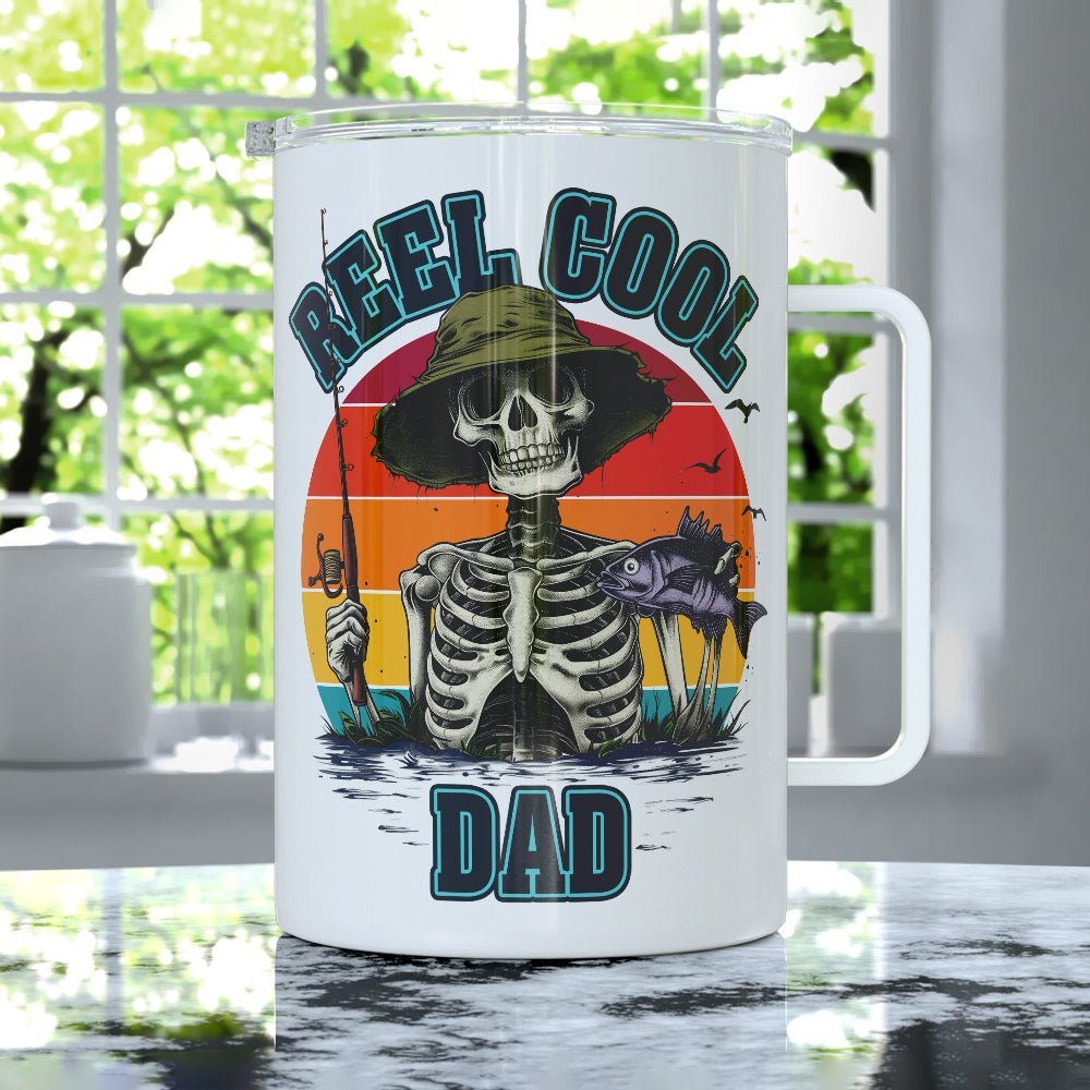 Reel Cool Dad Insulated Travel Mug - Loftipop