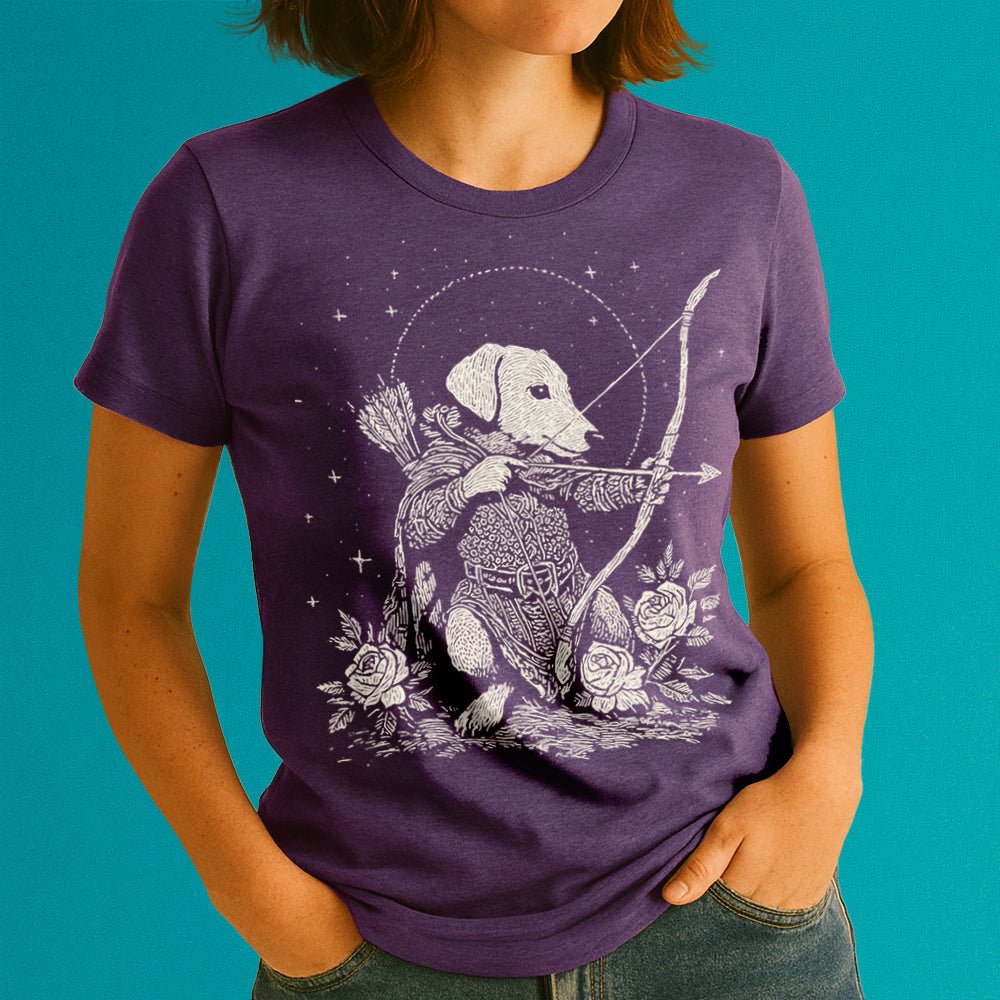 Renaissance Dog Crewneck Tshirt - Loftipop