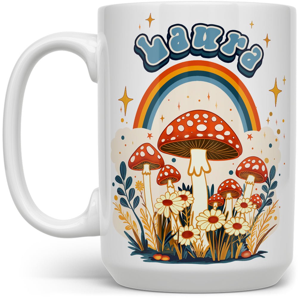 Retro Personalized Name Mug - Loftipop