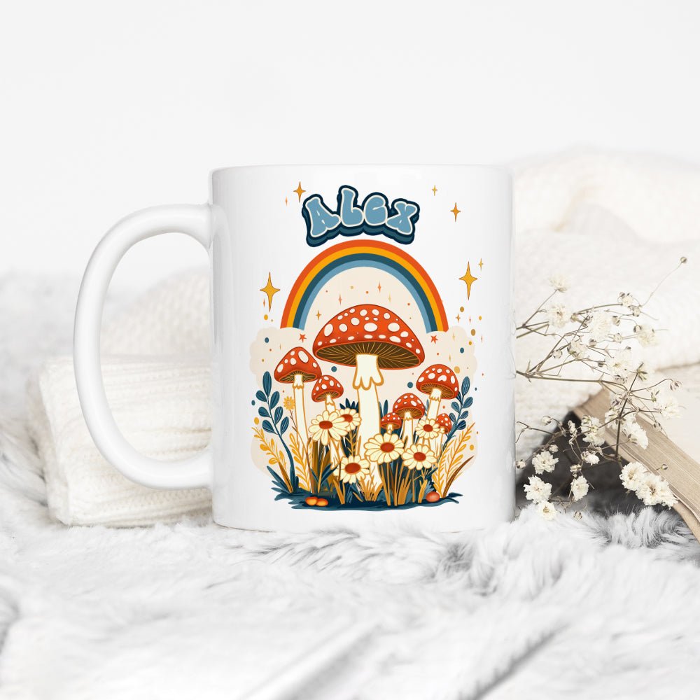 Retro Personalized Name Mug - Loftipop