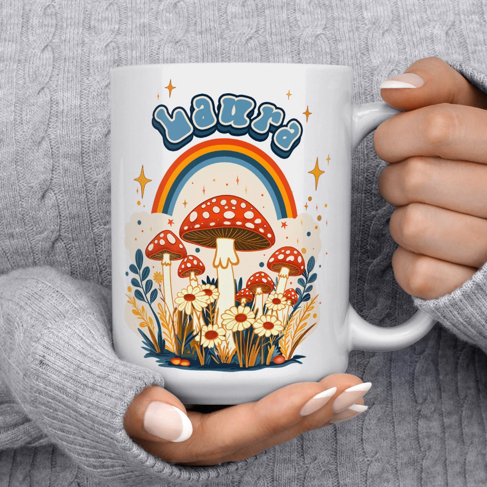 Retro Personalized Name Mug - Loftipop