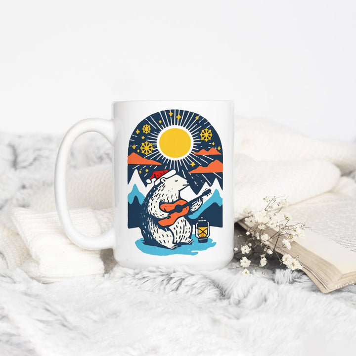 Retro Polar Bear Mug - Loftipop