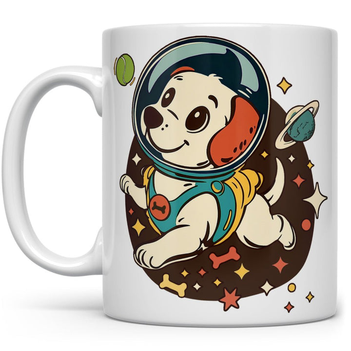 Retro Space Dog Mug - Loftipop