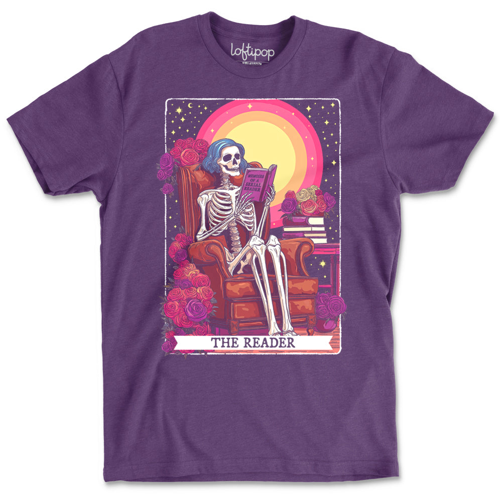 The Reader Tarot Crewneck Tshirt