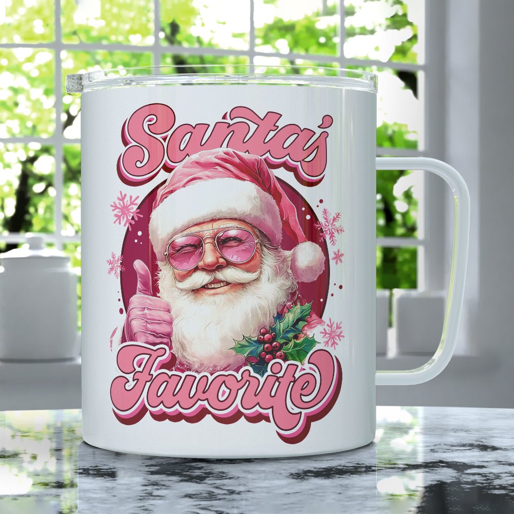 Santa's Favorite Insulated Travel Mug - Loftipop