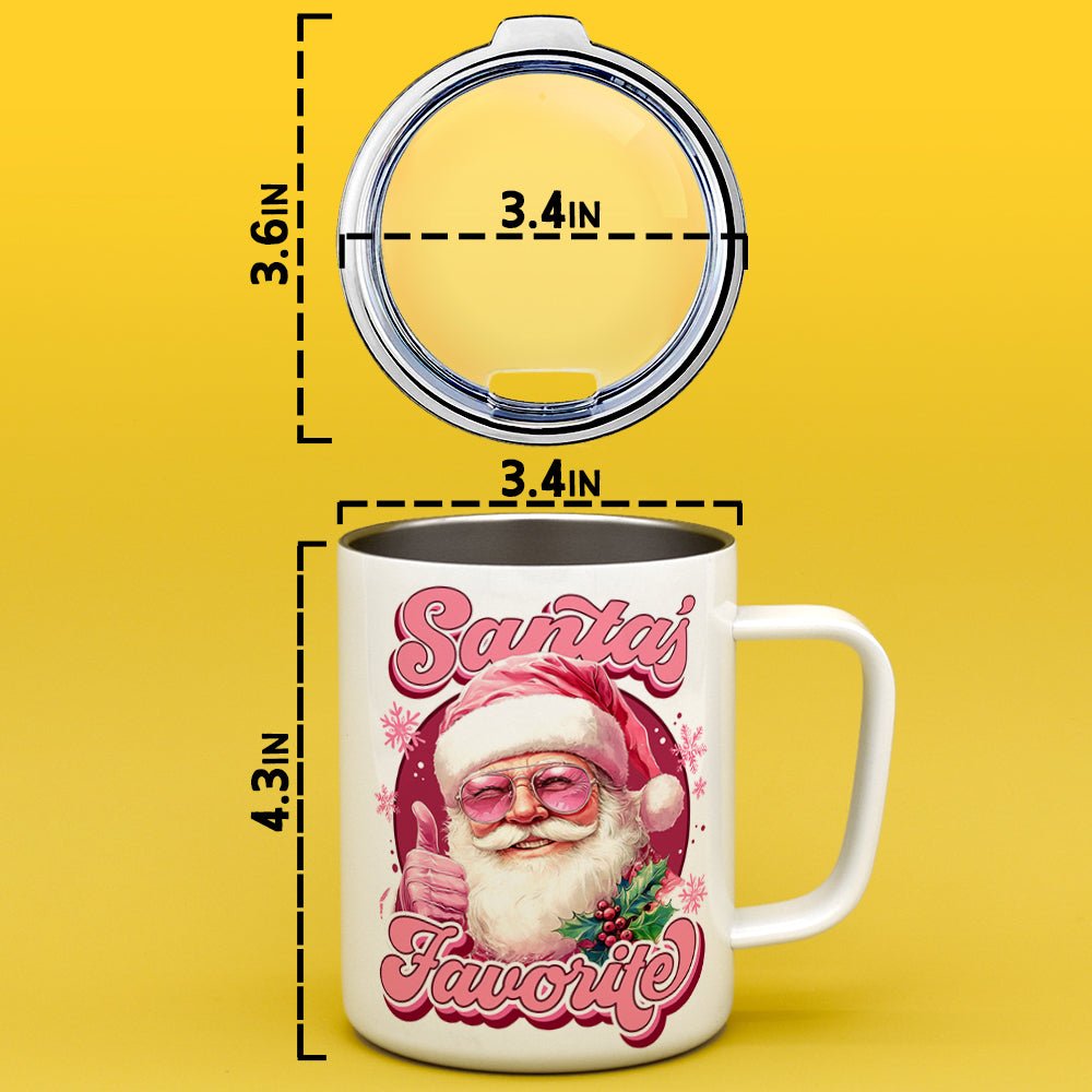 Santa's Favorite Insulated Travel Mug - Loftipop