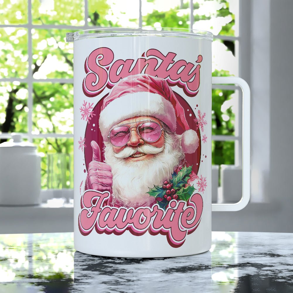 Santa's Favorite Insulated Travel Mug - Loftipop