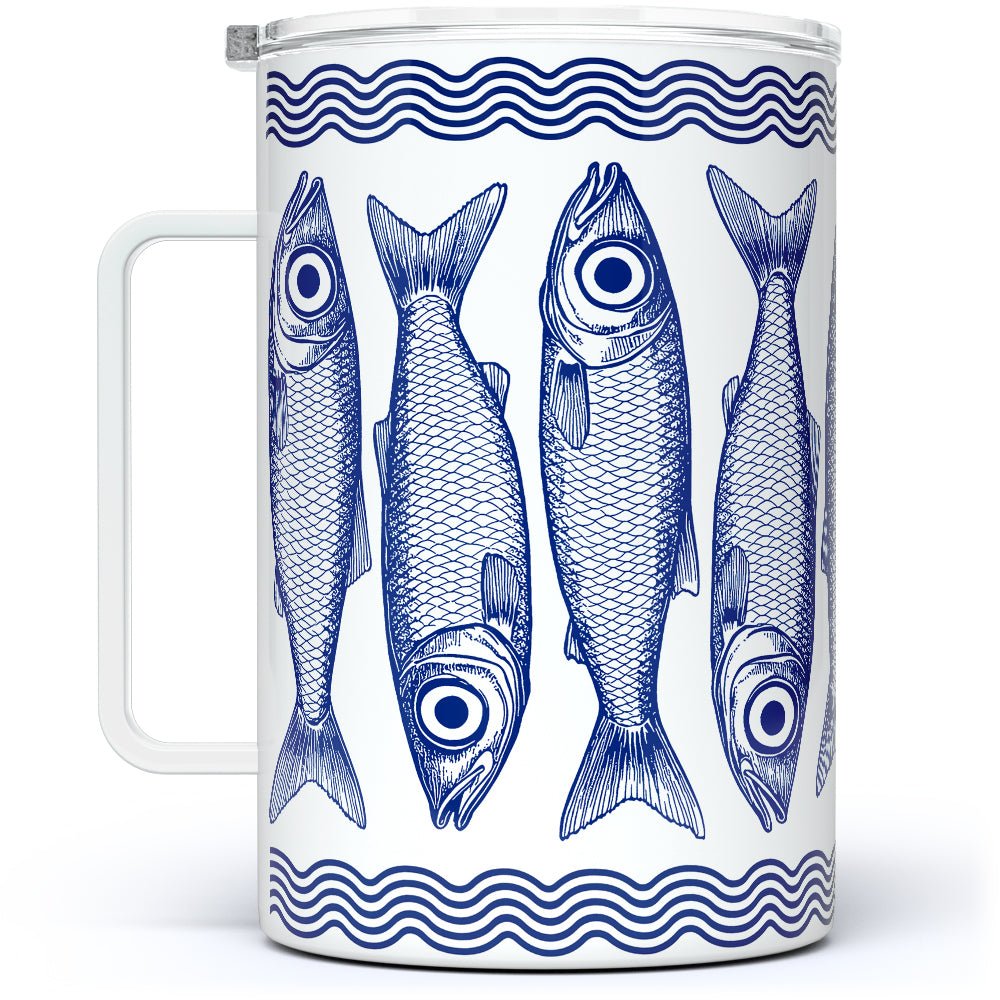 Sardines Insulated Travel Mug - Loftipop