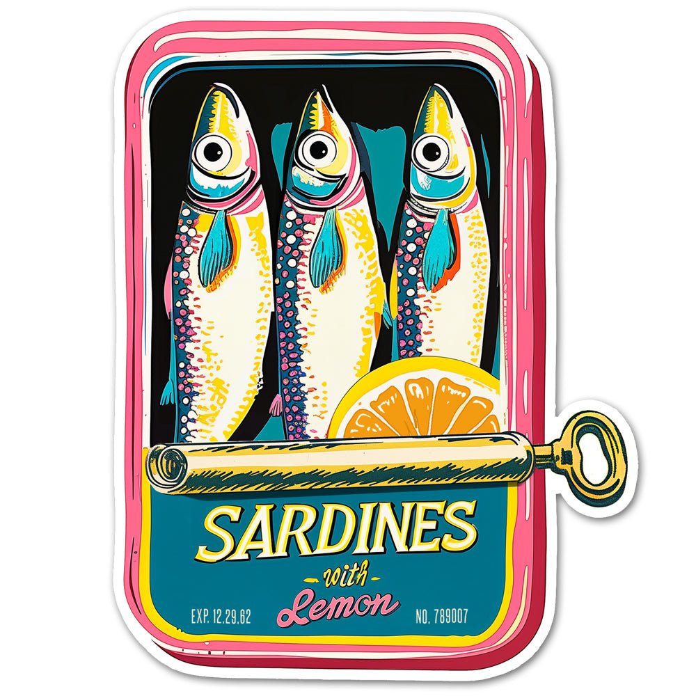 Sardines Sticker - Loftipop