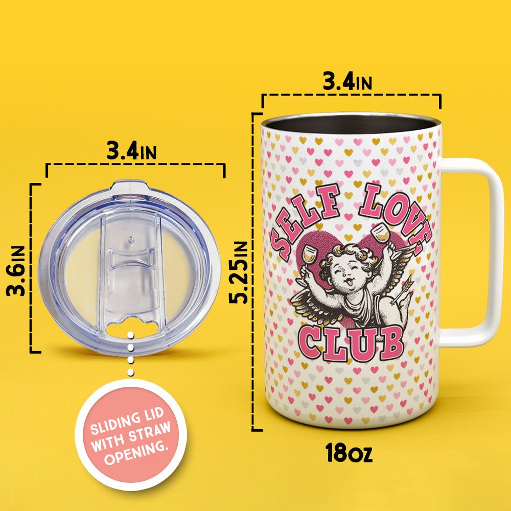 Self Love Club Insulated Travel Mug - Loftipop