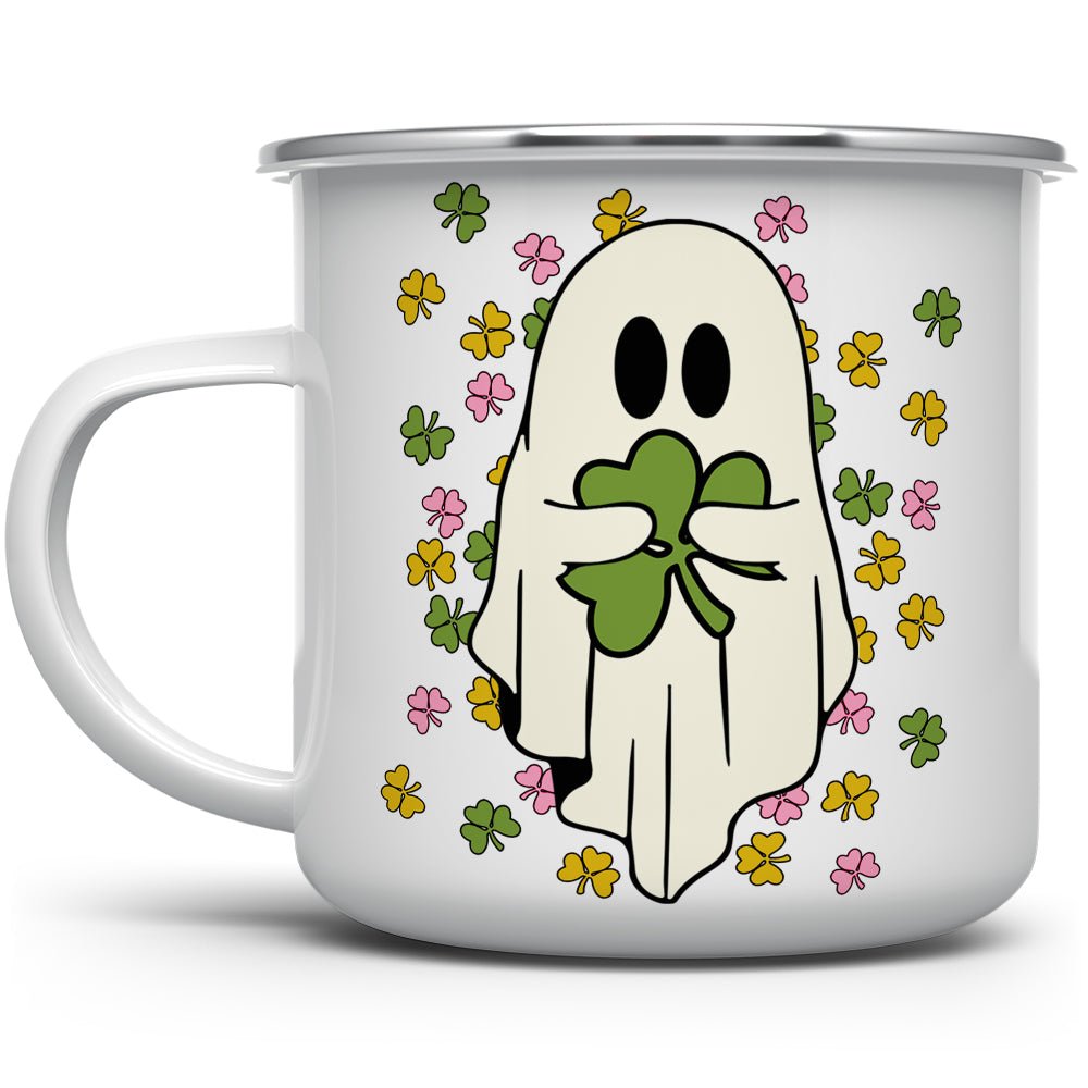 Shamrock Ghost Camp Mug - Loftipop