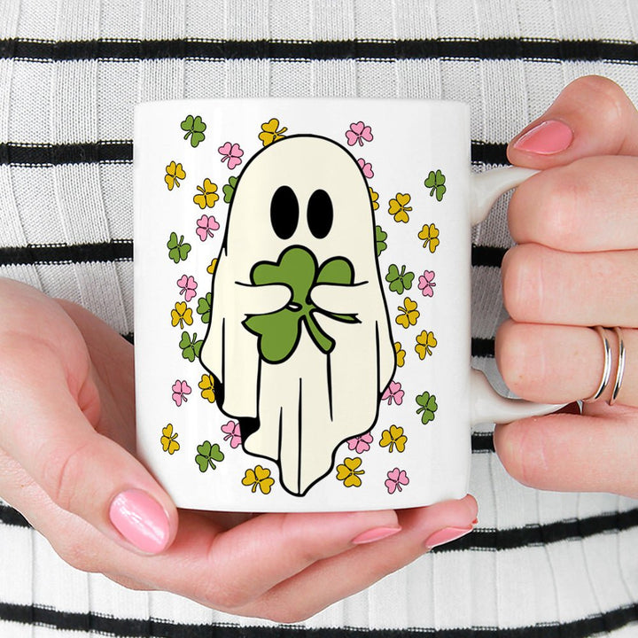 Shamrock Ghost Mug - Loftipop