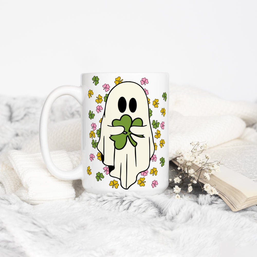 Shamrock Ghost Mug - Loftipop