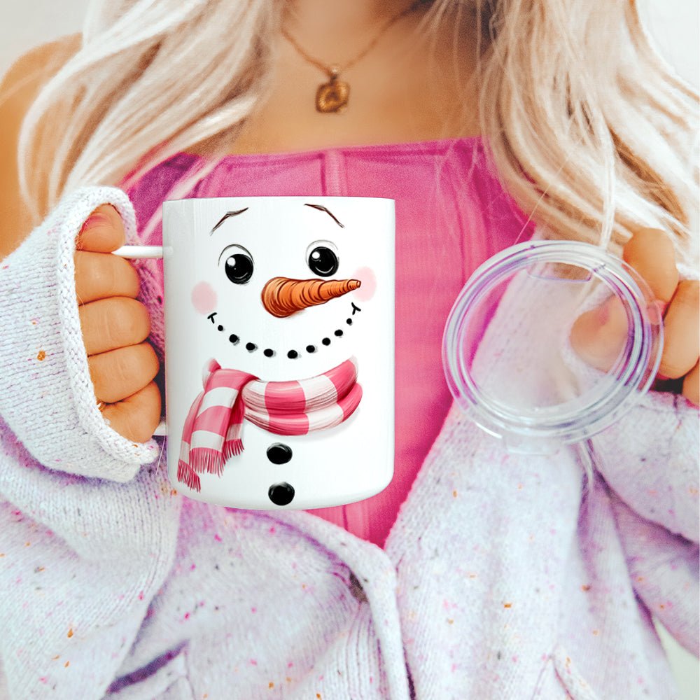 Snowman Insulated Travel Mug - Loftipop