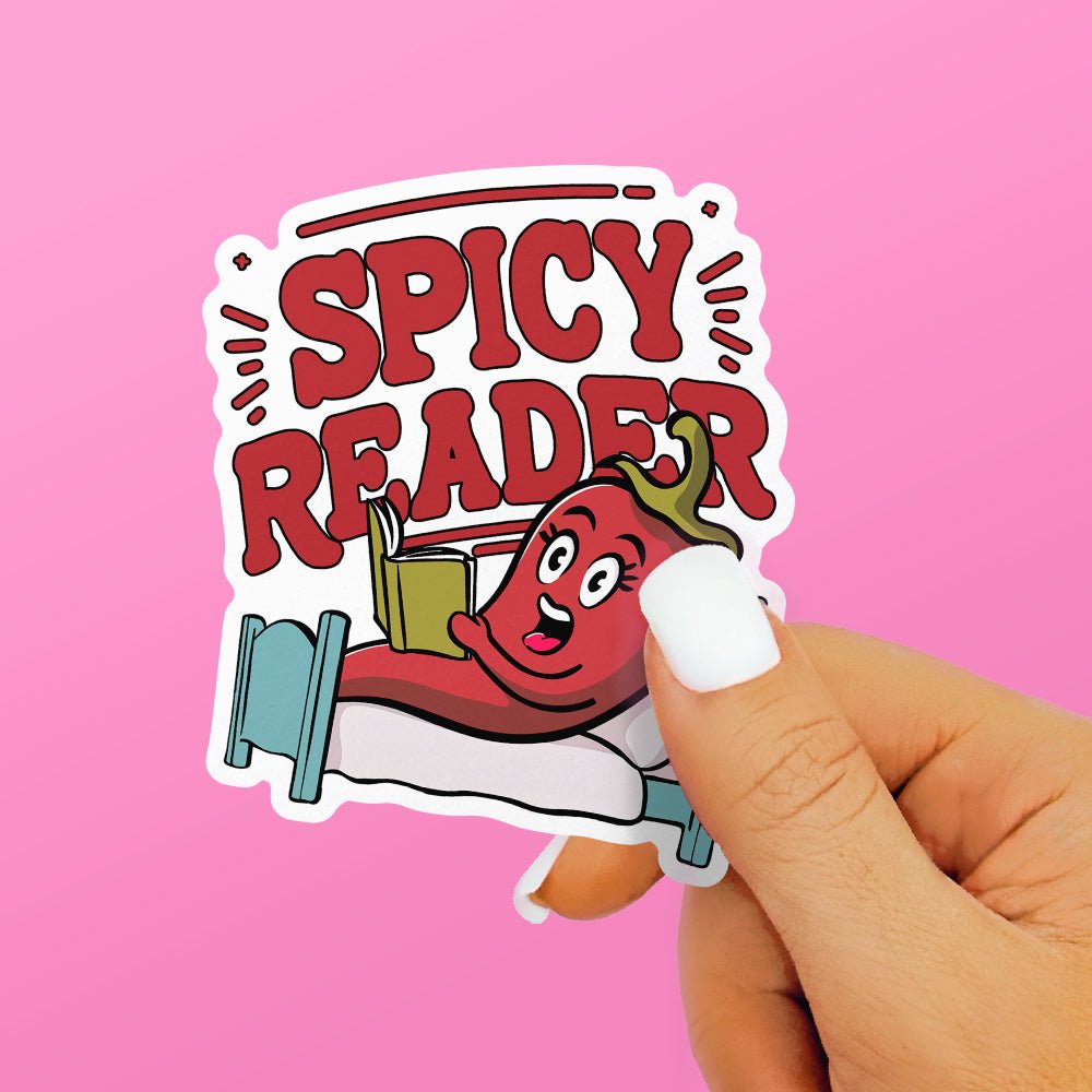 Spicy Reader Sticker - Loftipop