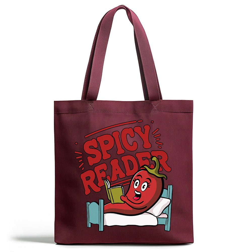 Spicy Reader Tote Bag - Loftipop
