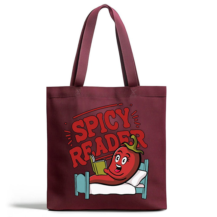 Spicy Reader Tote Bag - Loftipop