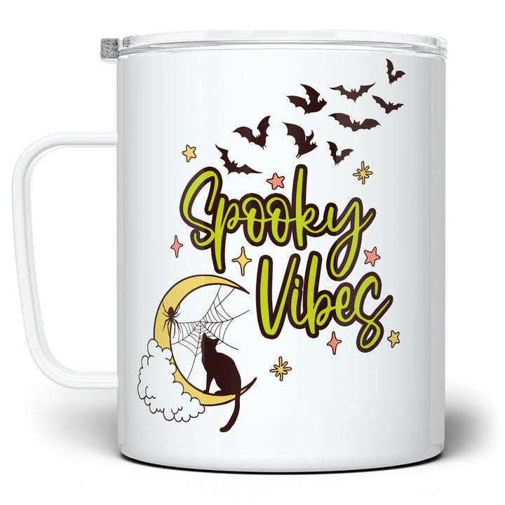 Spooky Vibes Insulated Travel Mug - Loftipop