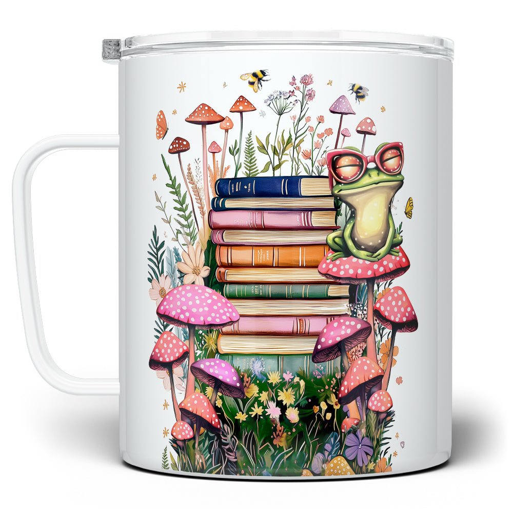 Spring Books Insulated Travel Mug - Loftipop