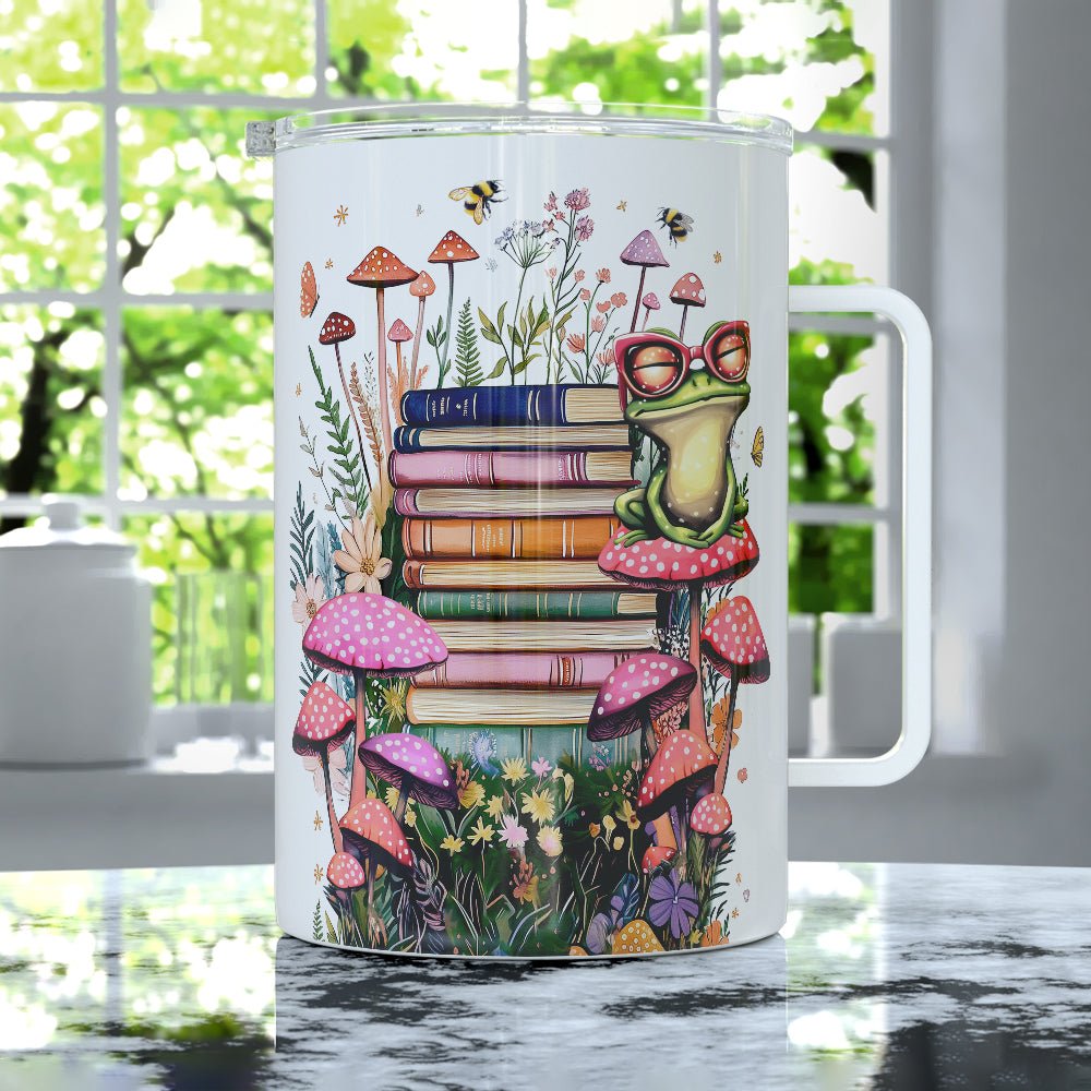 Spring Books Insulated Travel Mug - Loftipop
