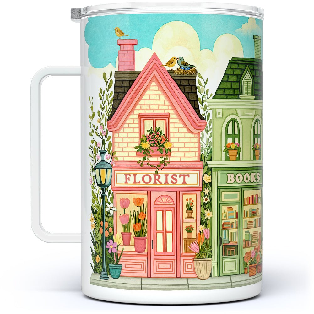 Spring Storefront Shops Insulated Travel Mug - Loftipop