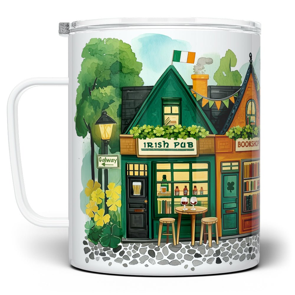 St. Patrick's Storefront Shops Insulated Travel Mug - Loftipop