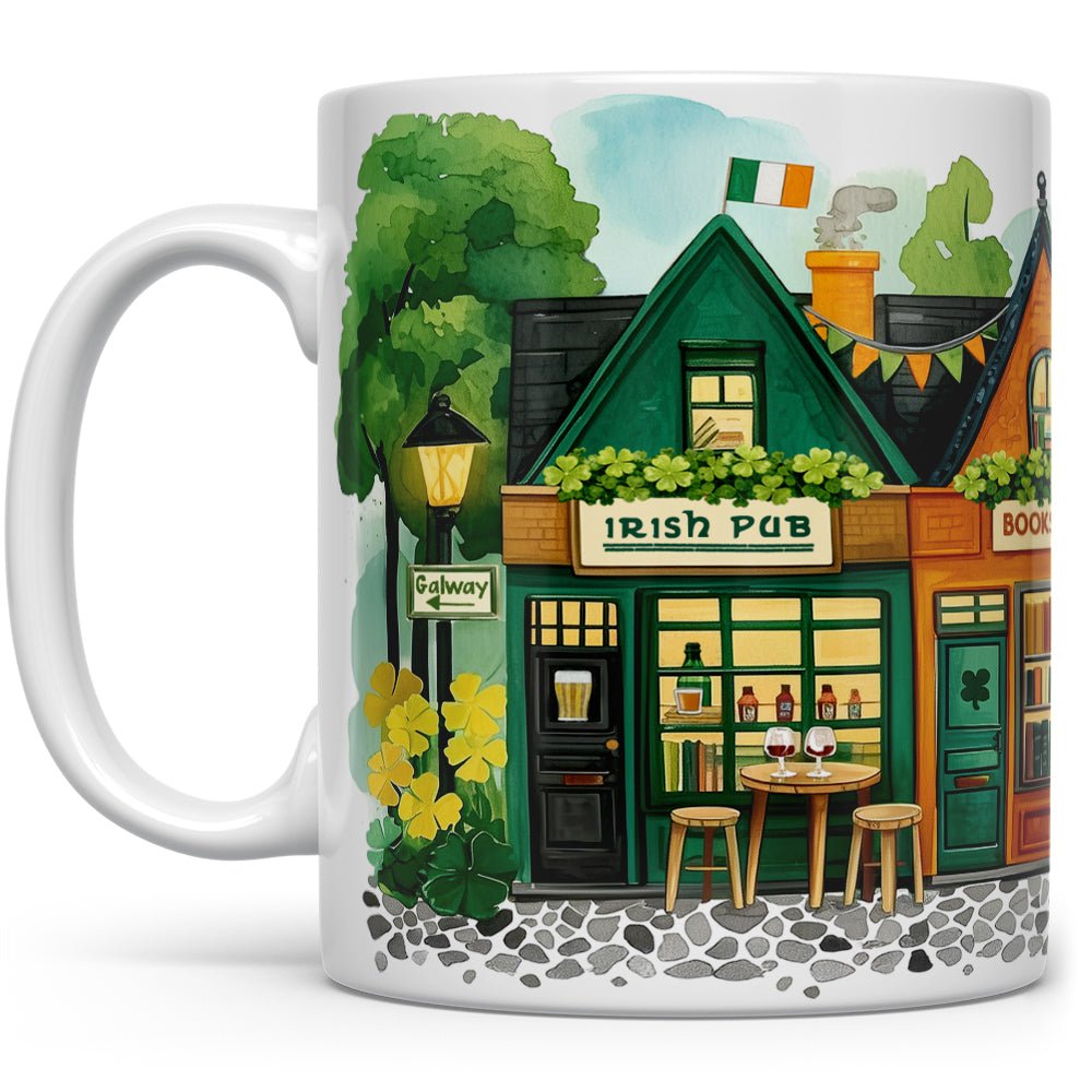 St. Patrick's Storefront Shops Mug - Loftipop