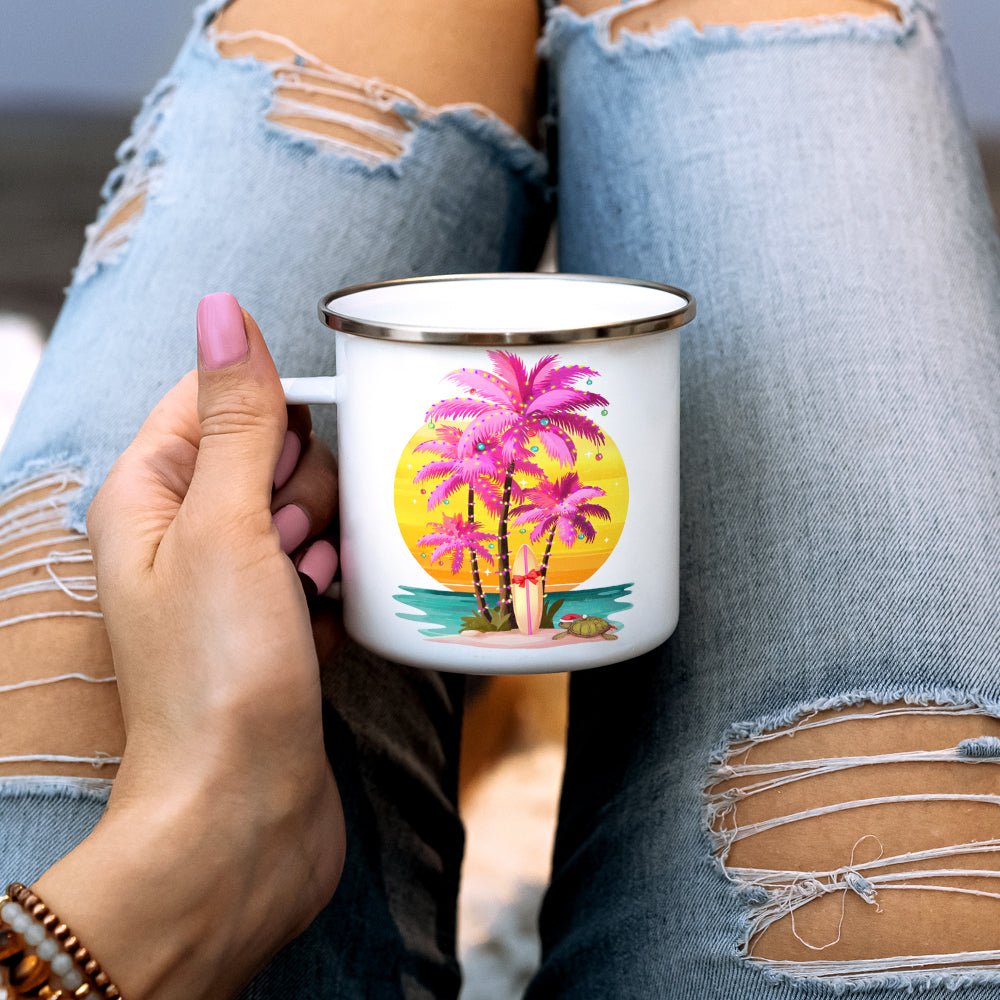 Sunset Surf Holiday Camp Mug - Loftipop
