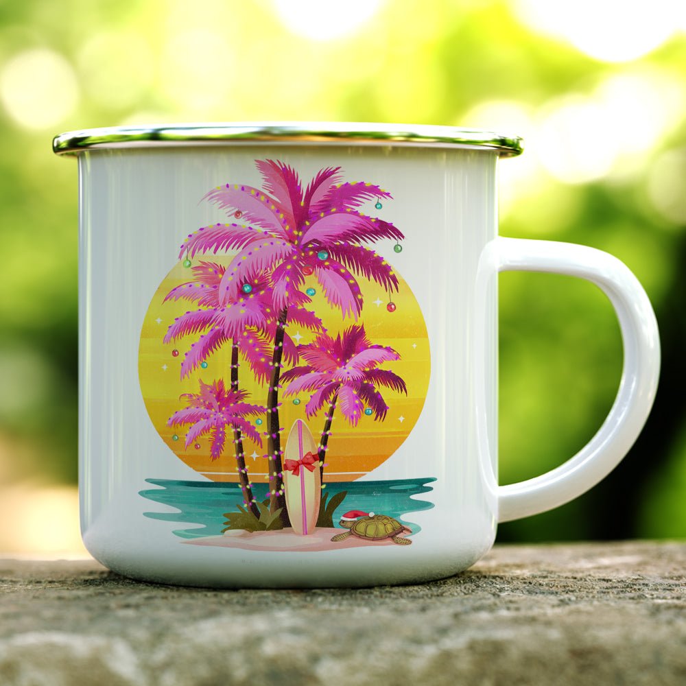 Sunset Surf Holiday Camp Mug - Loftipop