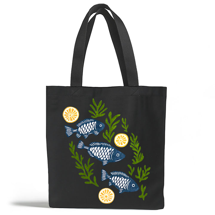 Coastal Fish Tote Bag
