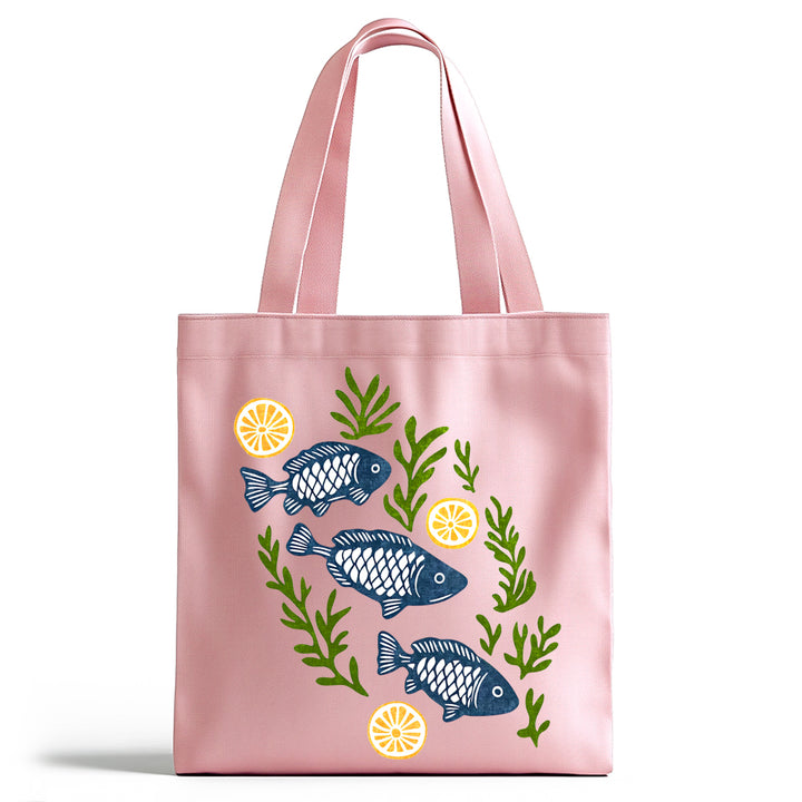 Coastal Fish Tote Bag