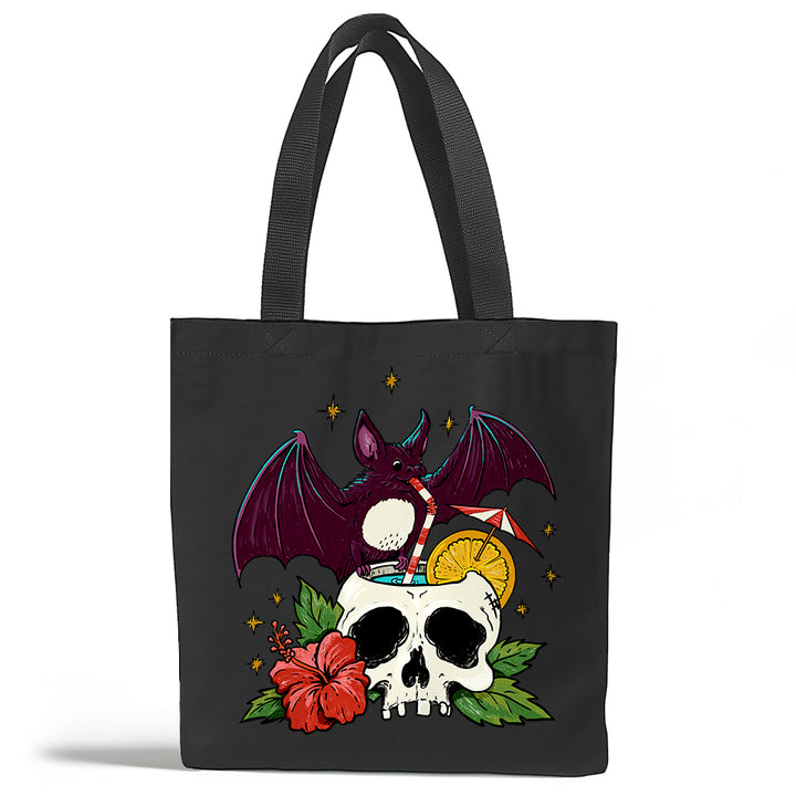 Tiki Bat Tote Bag
