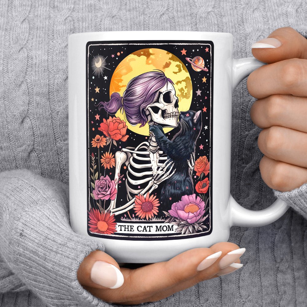 The Cat Mom Tarot Card Mug - Loftipop