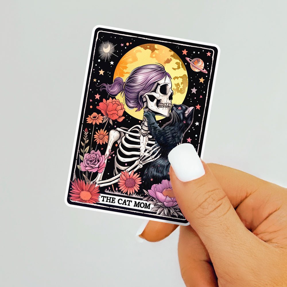 The Cat Mom Tarot Sticker - Loftipop