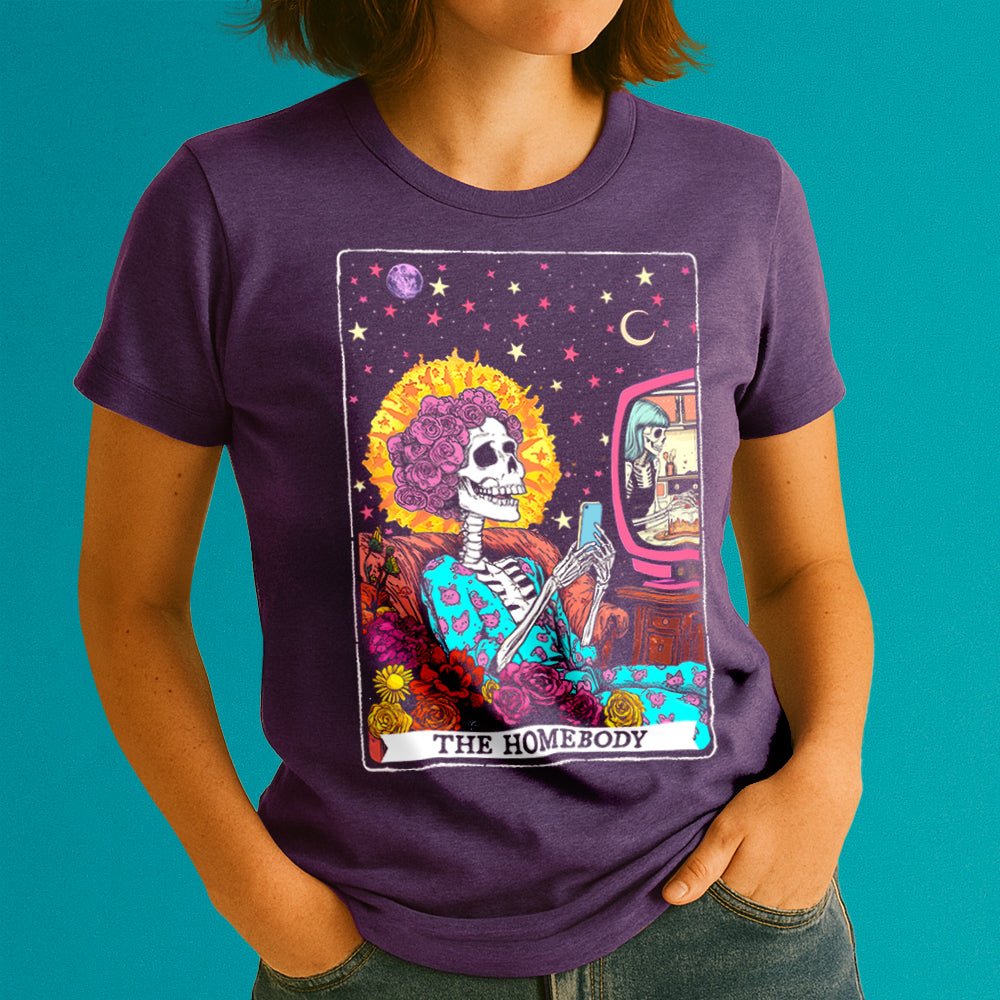 The Homebody Tarot Crewneck Tshirt - Loftipop