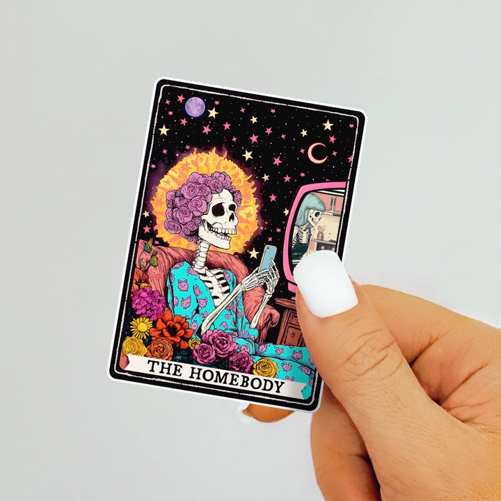 The Homebody Tarot Sticker - Loftipop