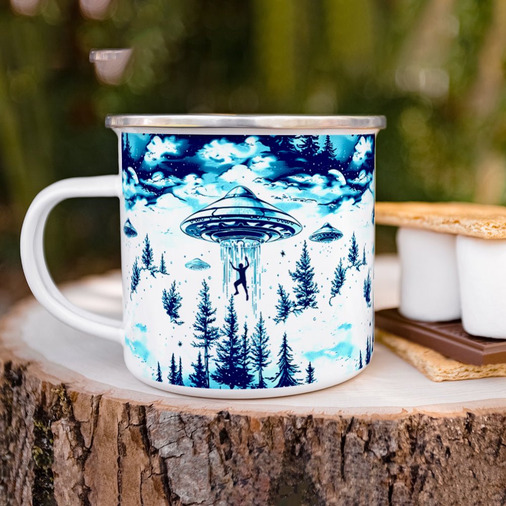 UFO Abduction Camp Mug - Loftipop