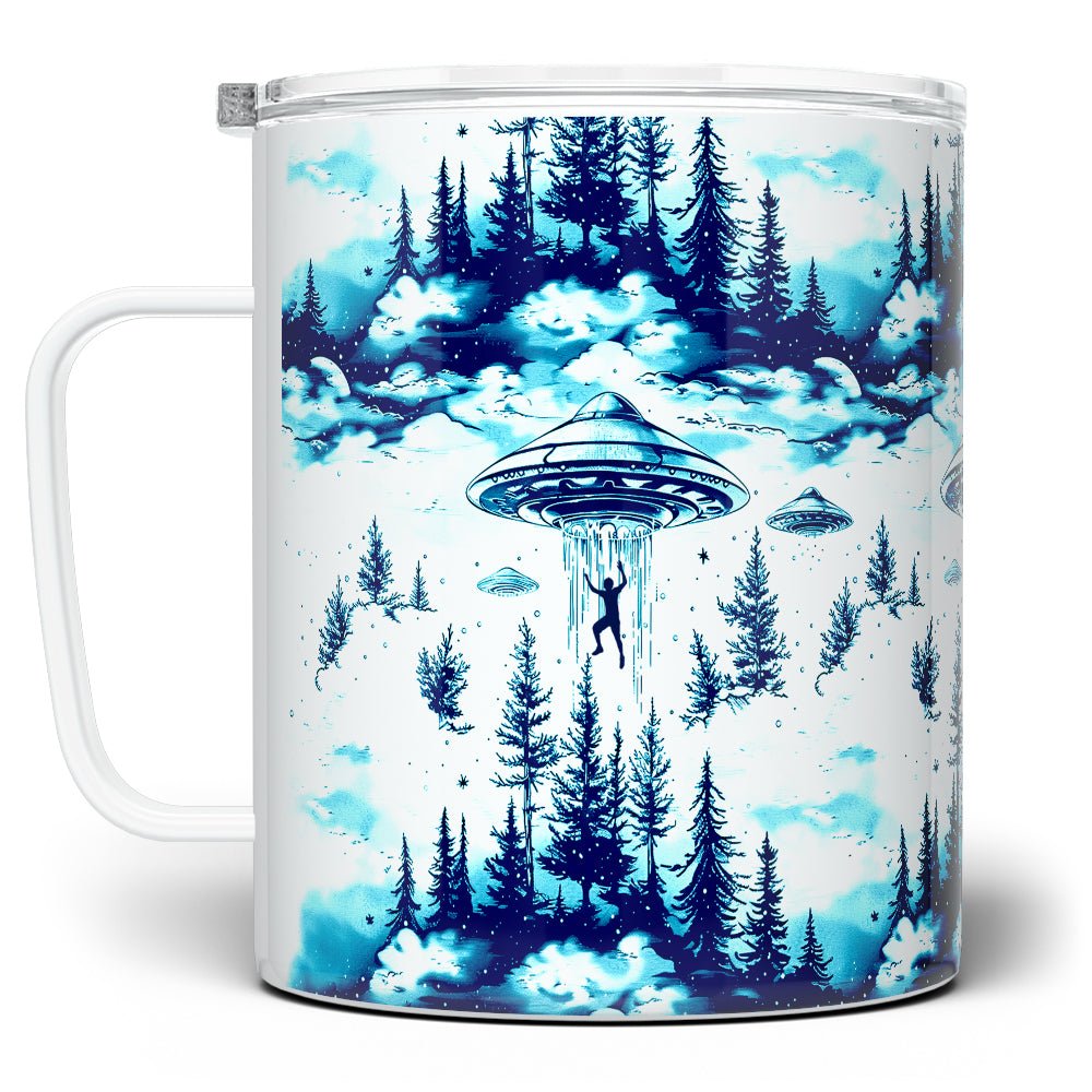 UFO Abduction Insulated Travel Mug - Loftipop