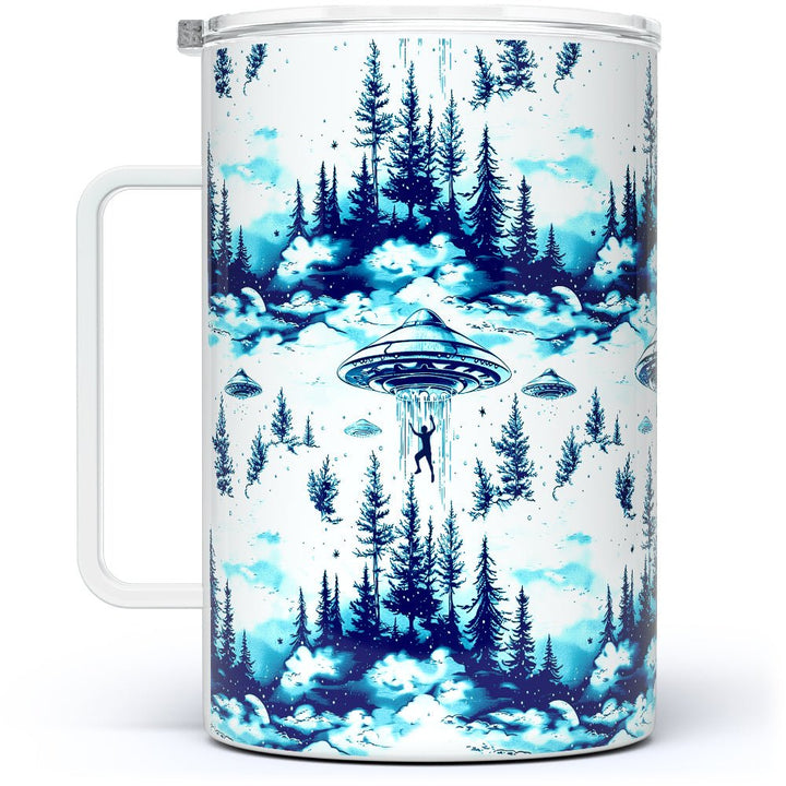 UFO Abduction Insulated Travel Mug - Loftipop