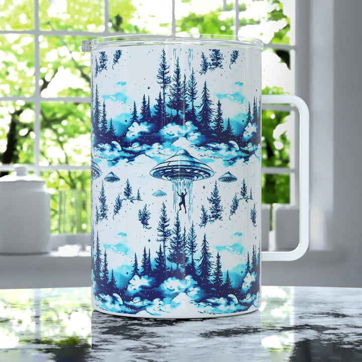 UFO Abduction Insulated Travel Mug - Loftipop