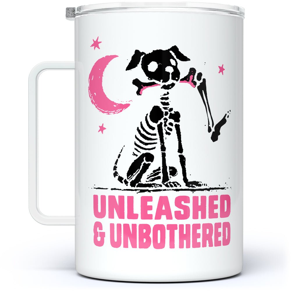 Unleashed & Unbothered Insulated Travel Mug - Loftipop