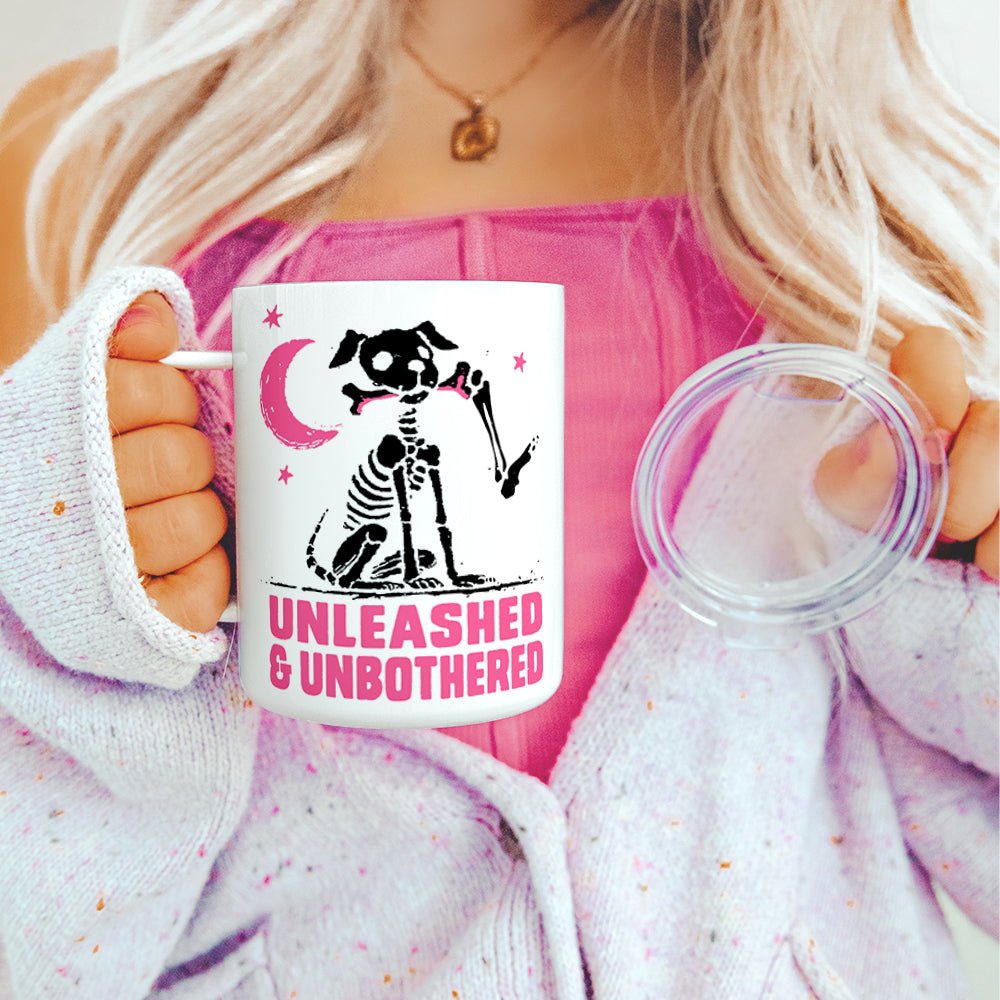 Unleashed & Unbothered Insulated Travel Mug - Loftipop