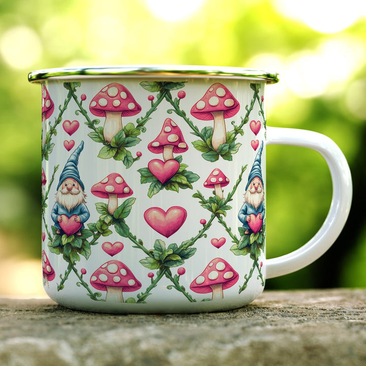 Valentine Gnome Camp Mug - Loftipop