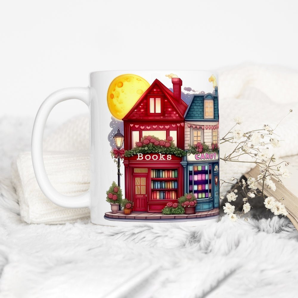 Valentine's Storefront Shops Mug - Loftipop