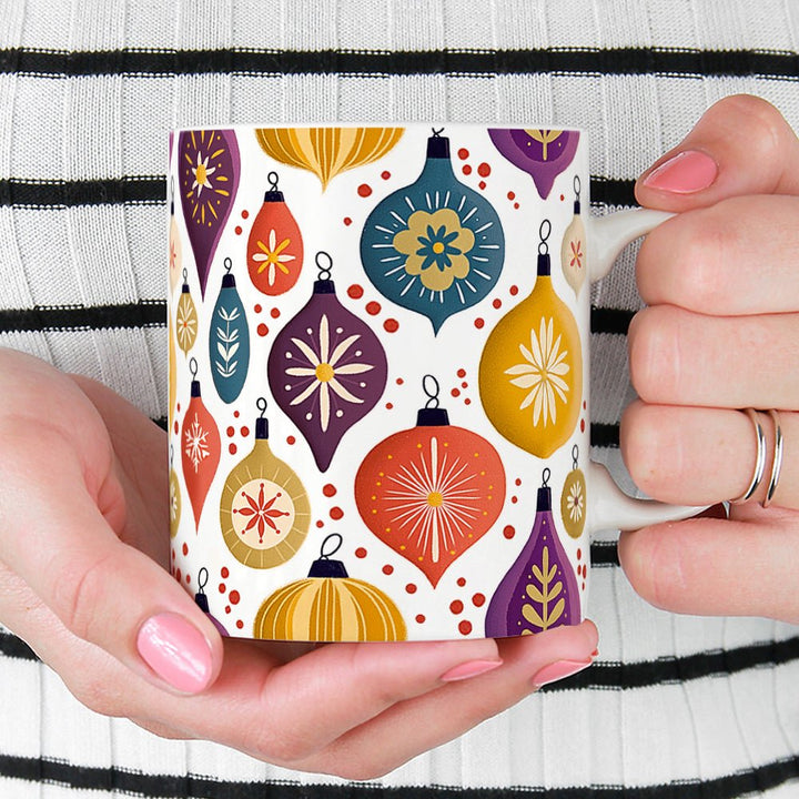 Vintage Christmas Ornaments Mug - Loftipop